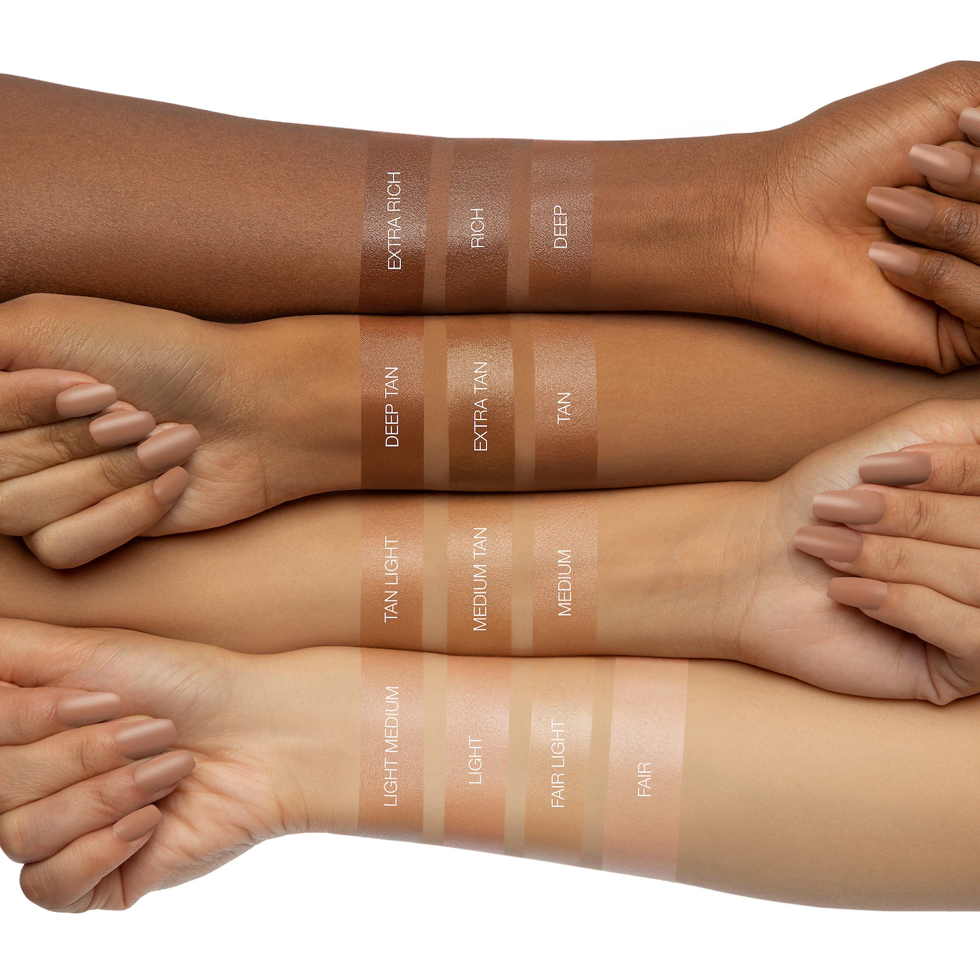 Huda Beauty GloWish Multidew Skin Tint - Mirrors Beauty