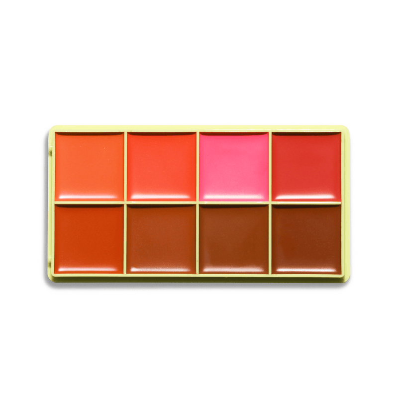 Made By Mitchell Curve Case Cream Makeup Palette - Mirrors Beauty
