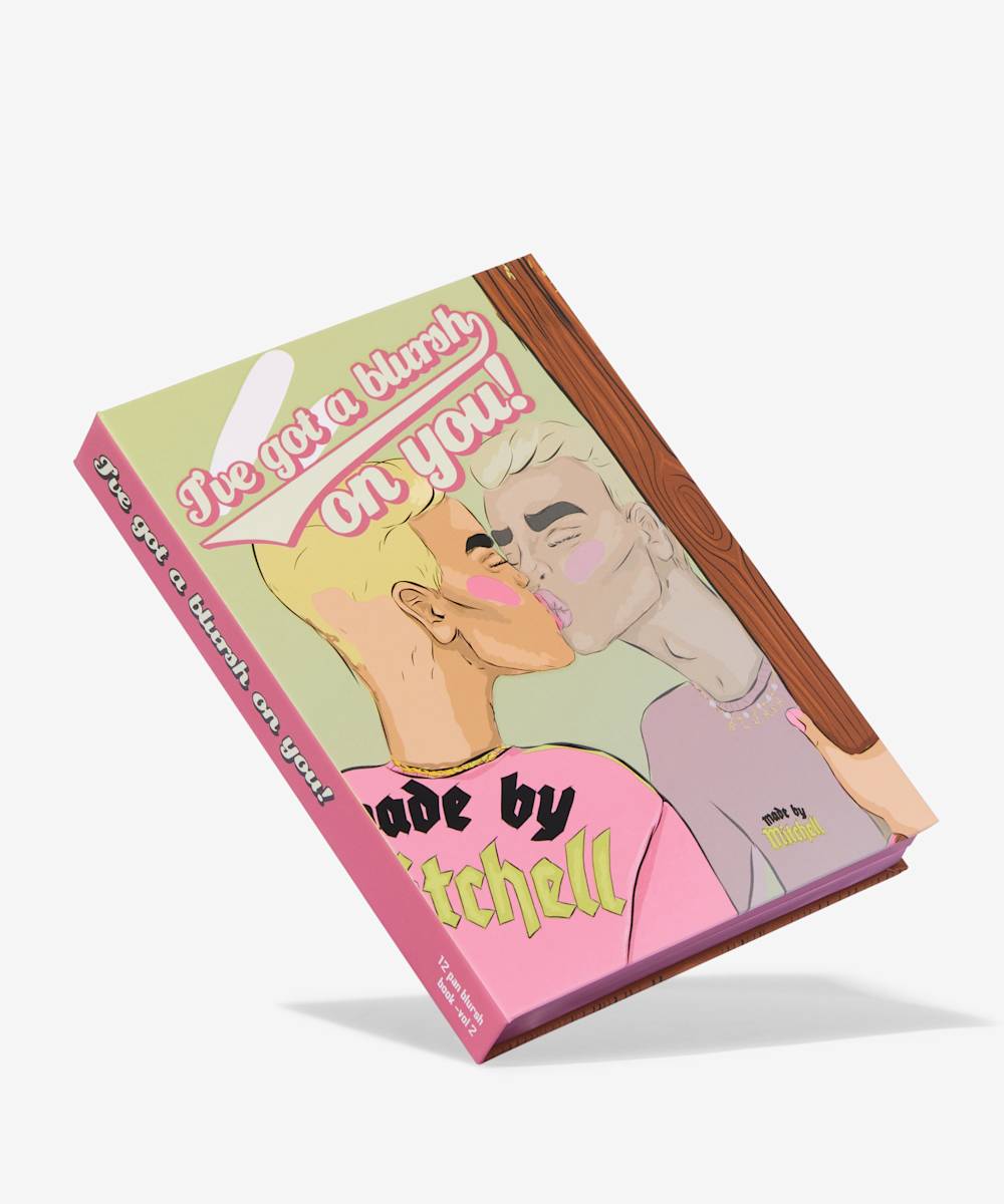 Made by Mitchell Blush Palette Book - Mirrors Beauty