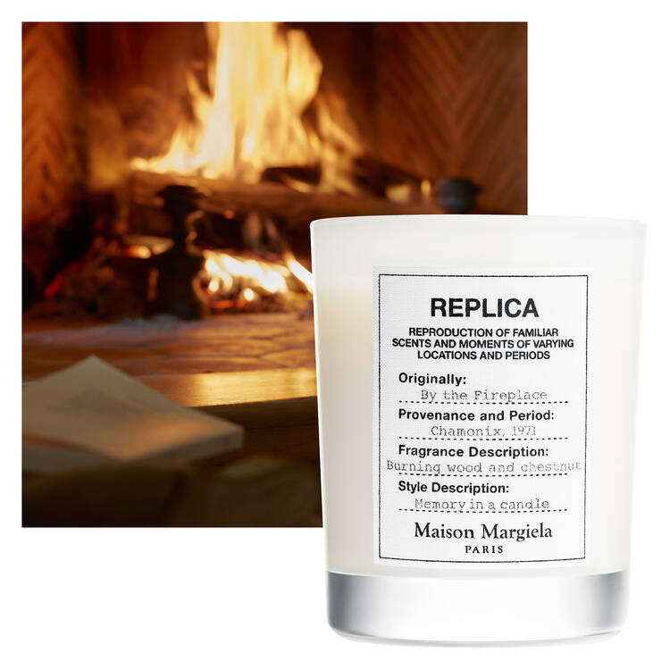 REPLICA By The Fireplace Scented Candle mini
