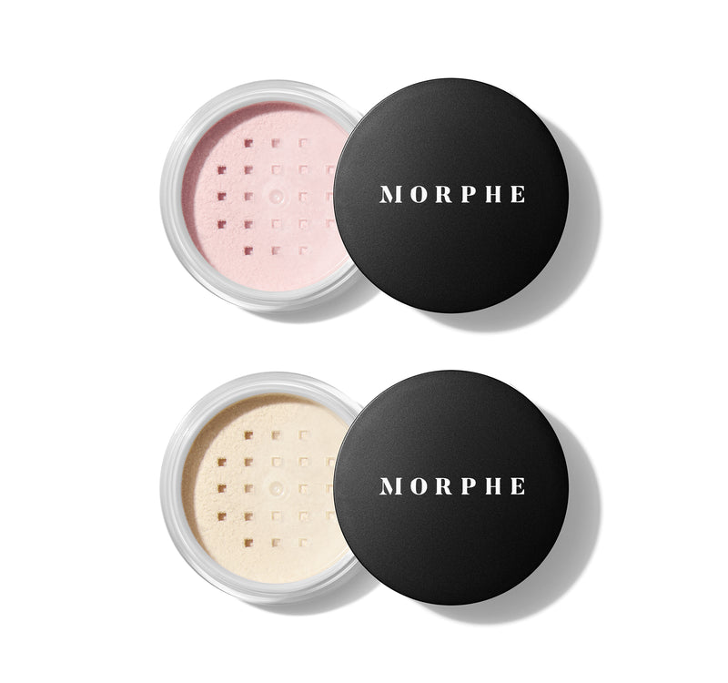Morphe Totally Set Mini Brighten & Set Powder Duo - Mirrors Beauty