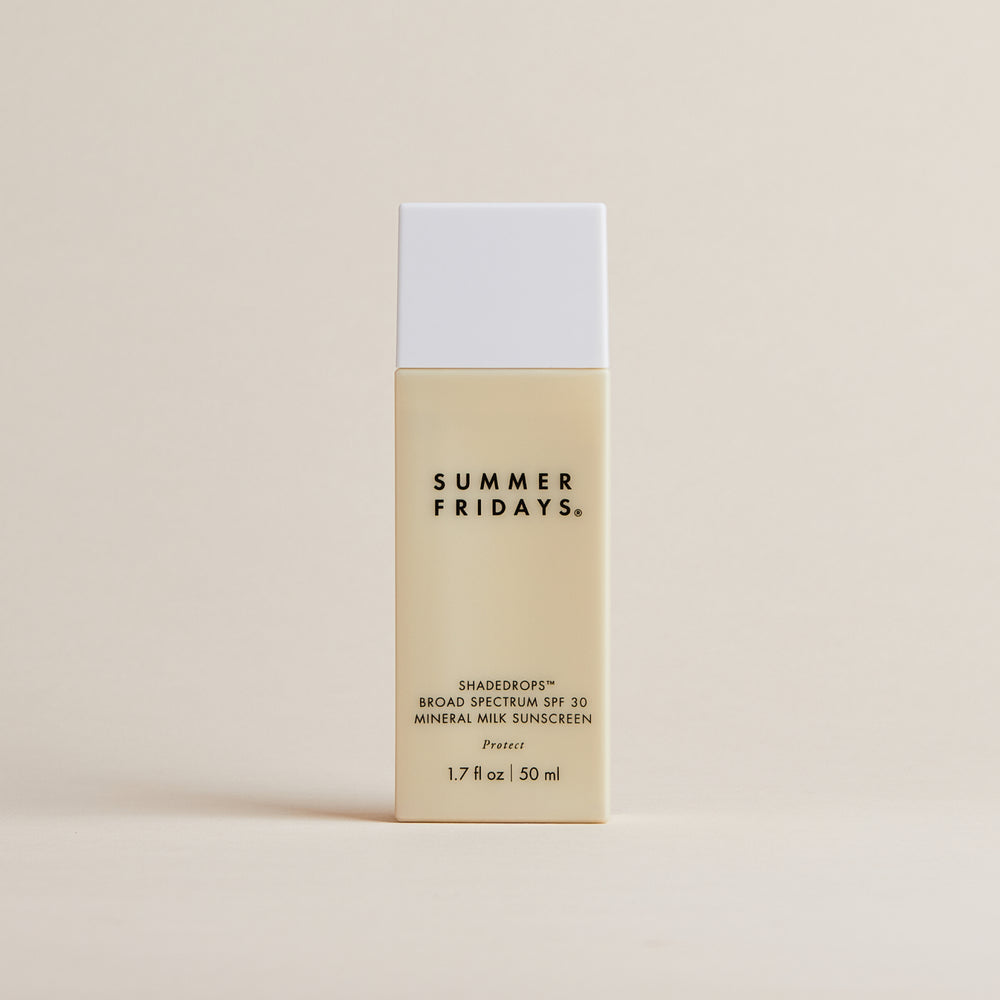 Summer Fridays ShadeDrops® Broad Spectrum SPF 30 Mineral Milk Sunscreen - Mirrors Beauty