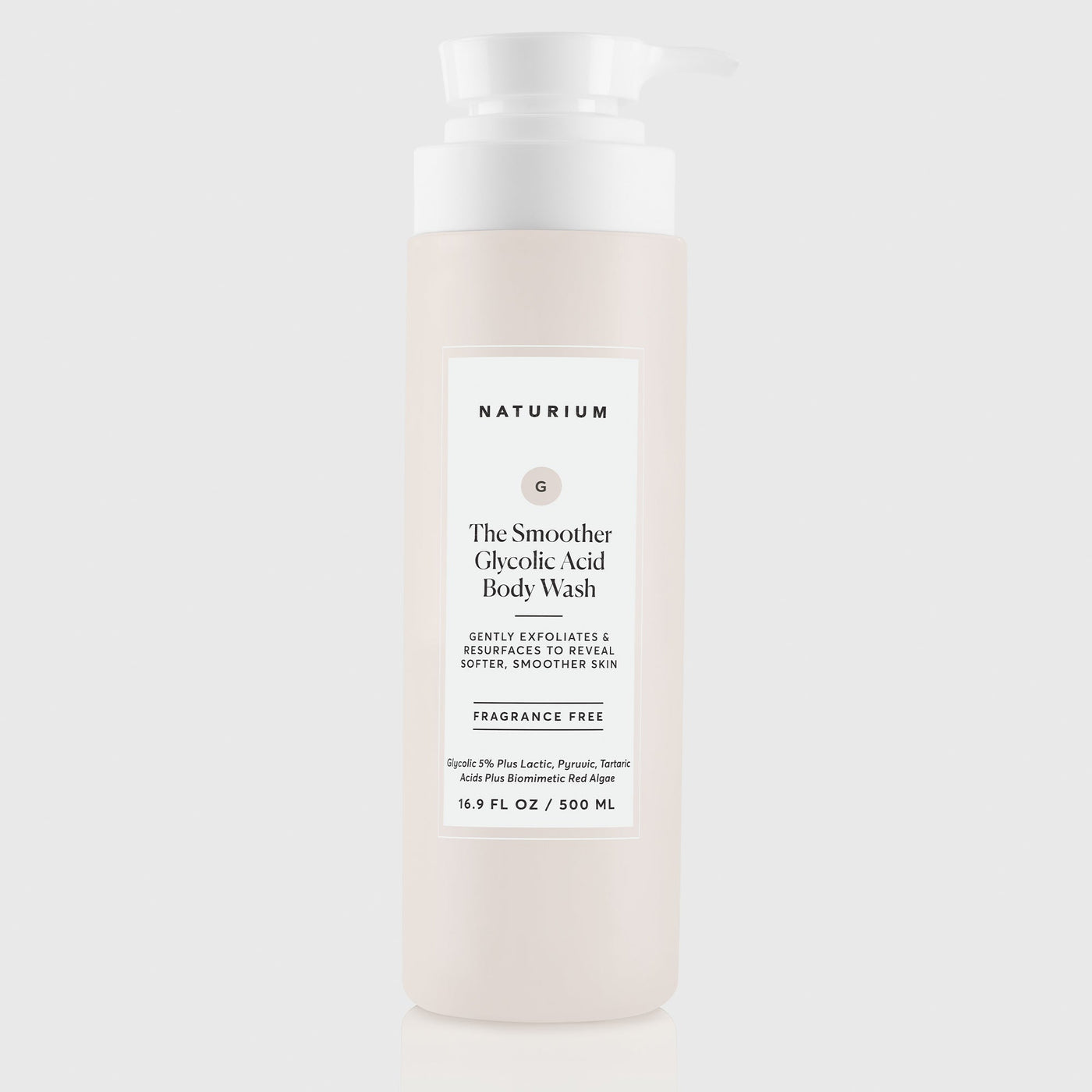 Naturium The Smoother Glycolic Acid Exfoliating Body Wash - Mirrors Beauty