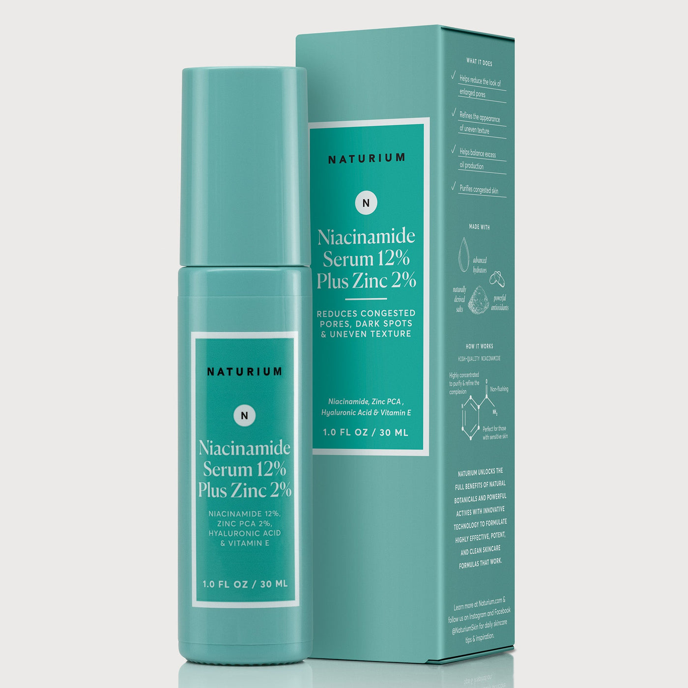 Naturium Niacinamide Serum 12% Plus Zinc 2% - Mirrors Beauty