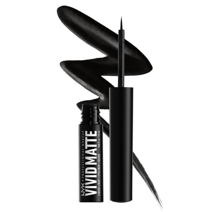 NYX Vivid Matte Liquid Liner black - Mirrors Beauty