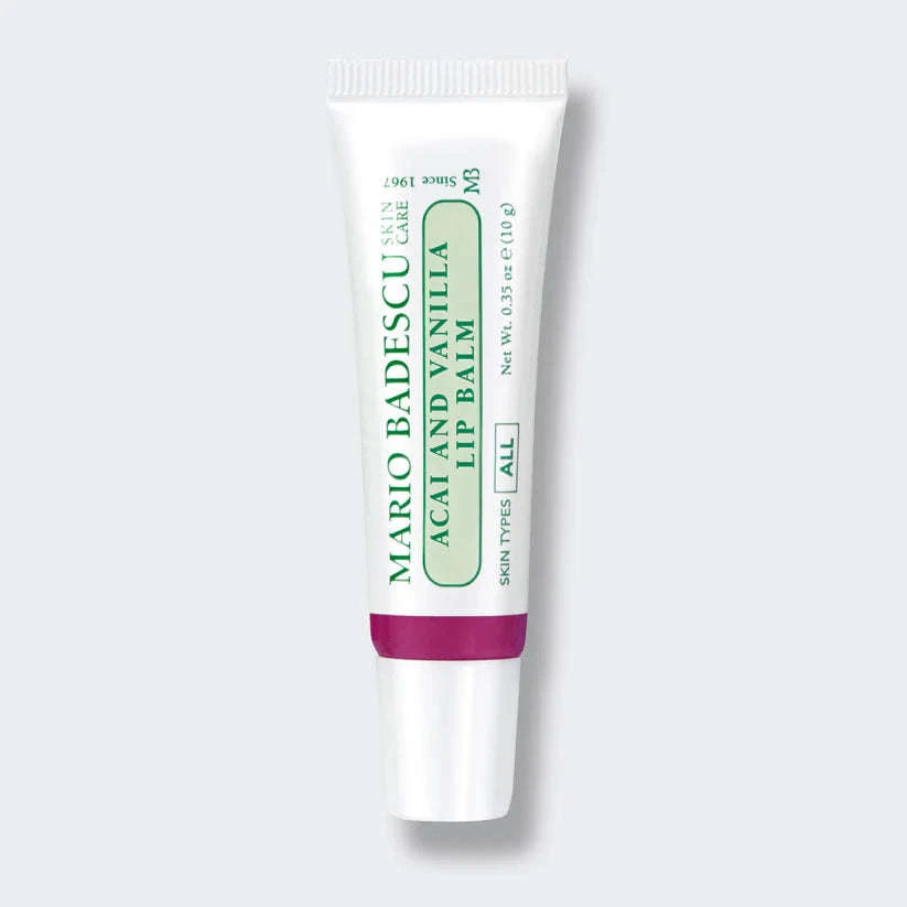 Mario Badescu Acai & Vanilla Lip Balm Mirrors Beauty
