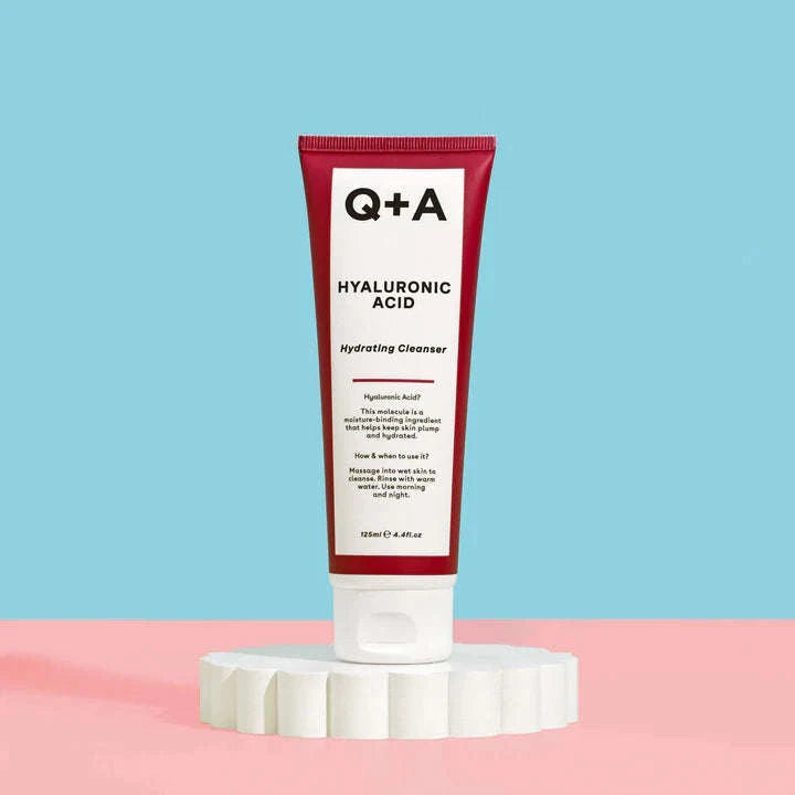 Q+A Hyaluronic Acid Hydrating Cleanser Mirrors Beauty