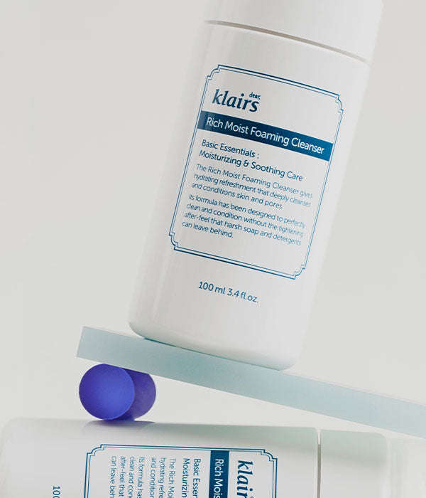 Dear, Klairs Rich Moist Foaming cleanser - Mirrors Beauty