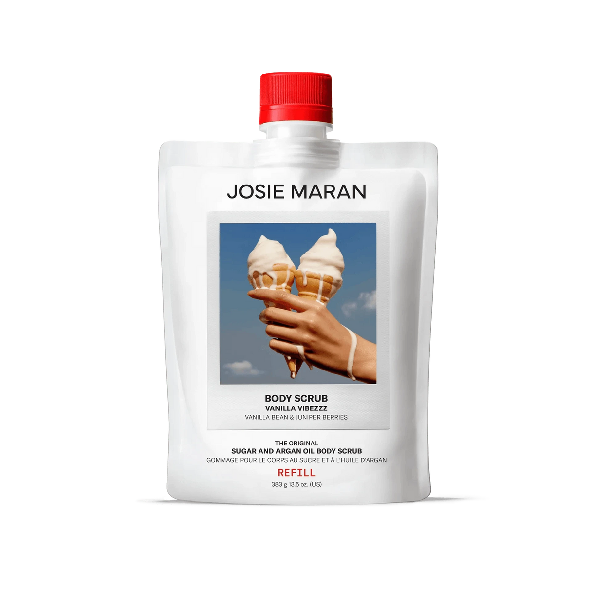 JOSIE MARAN Sugar and Argan Oil Body Scrub Refill Vanilla Vibezzz