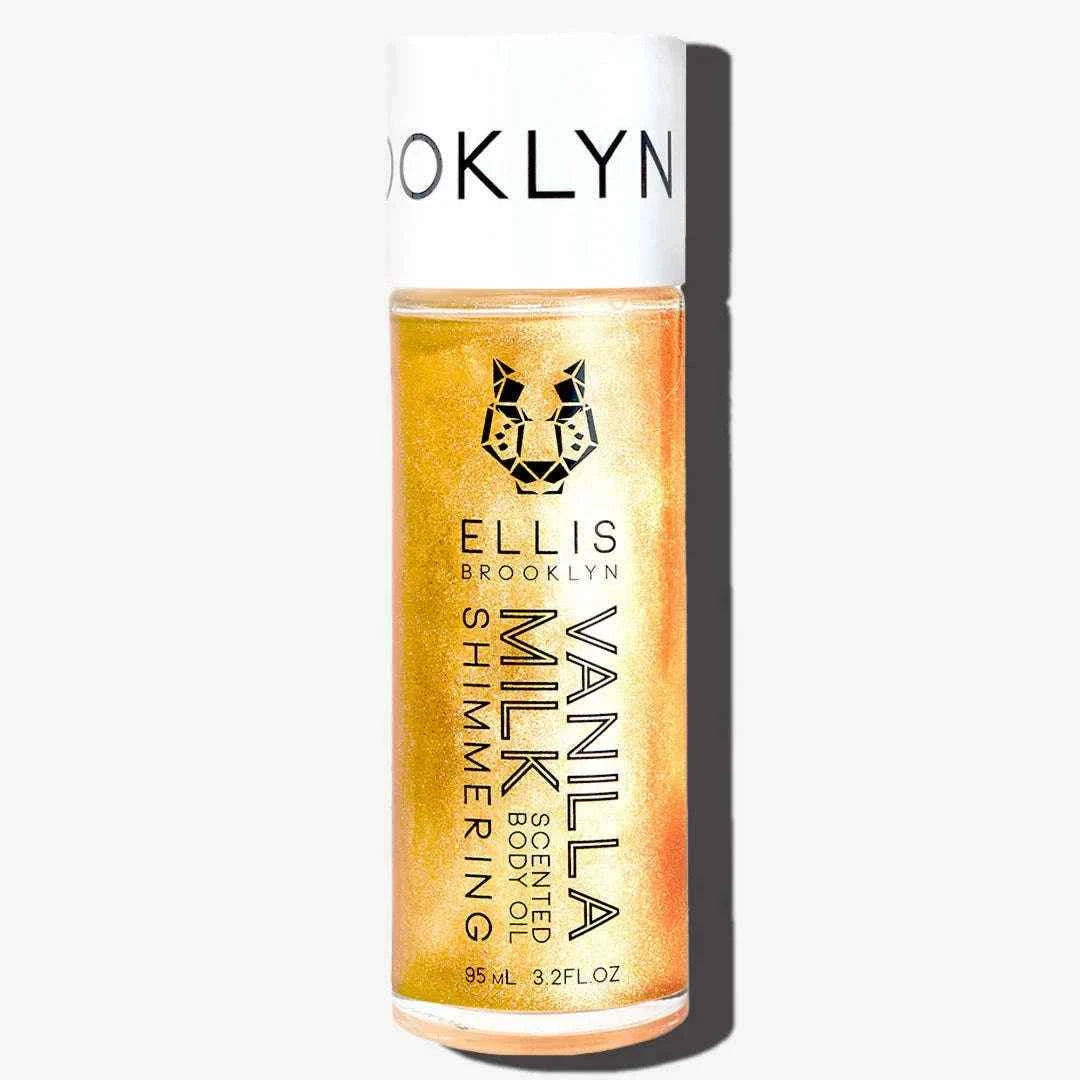 ELLIS Brooklyn VANILLA MILK Shimmering Scented Body Oil