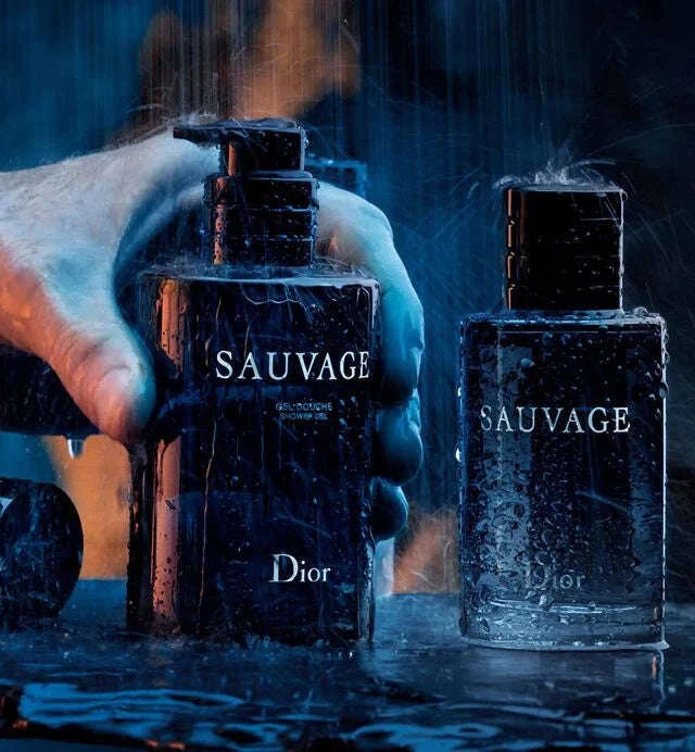 Dior Men's Sauvage Shower Gel Mirrors Beauty