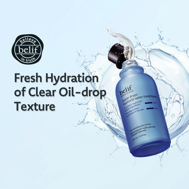 Belif Super Drops - Hyalucid Water Treatment - Mirrors Beauty