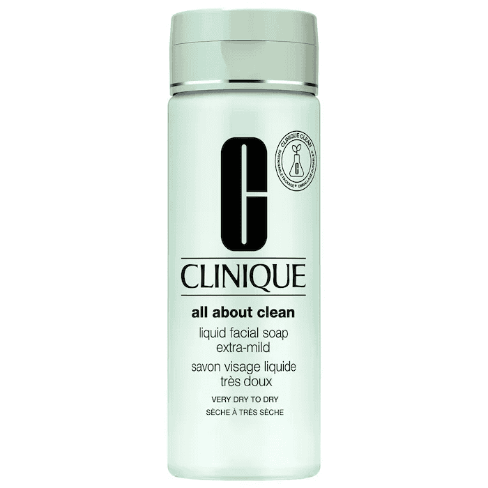 Clinique All about Clean Liquid Facial Soap Extra Mild - Mirrors Beauty