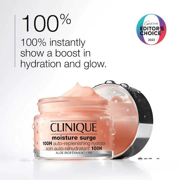 Clinique Moisturizer Surge 100H Auto - Replenishing Hydrator Moisturizer - Mirrors Beauty