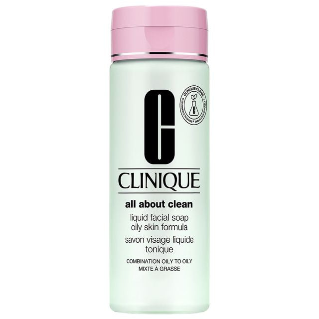 Clinique All about Clean Liquid Facial Soap - Mild - Mirrors Beauty