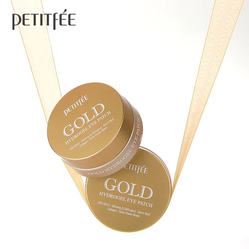 Petitfee Gold Hydrogel Eye Patch - Mirrors Beauty