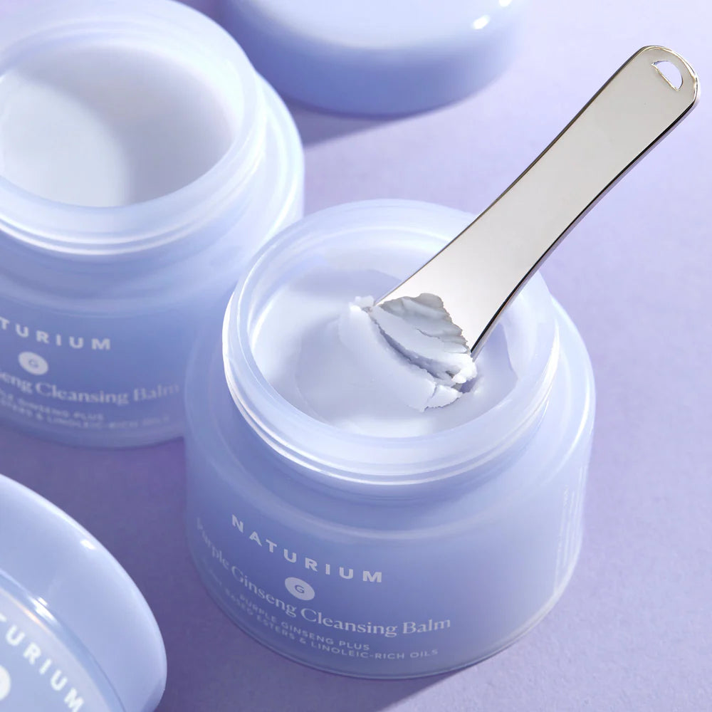 Naturium Purple Ginseng Cleansing Balm - Mirrors Beauty