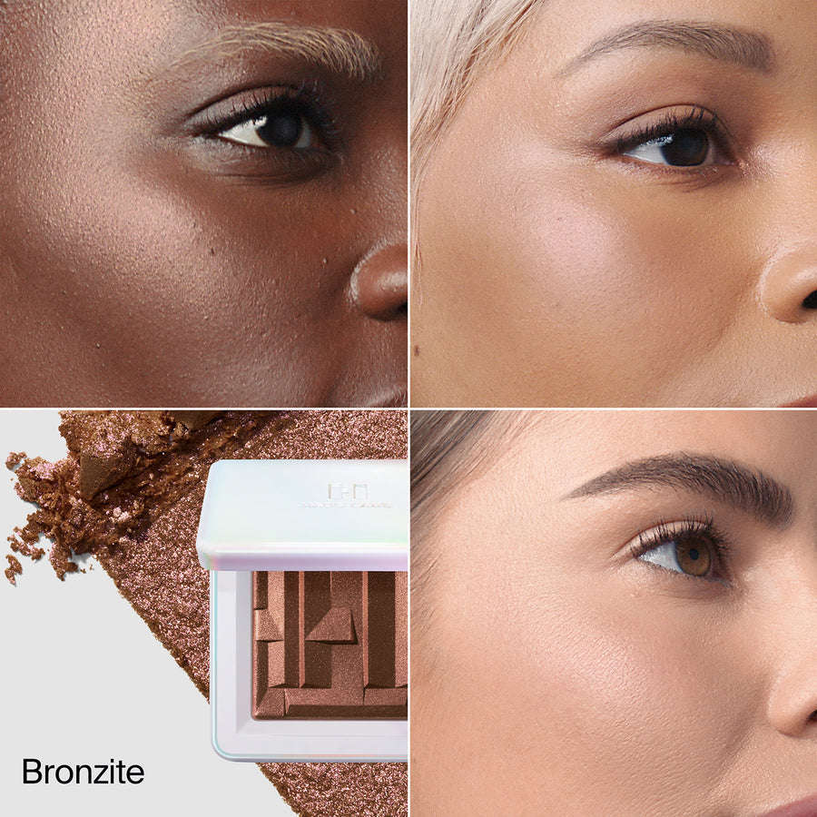 HAUS LABS Bio-Radiant Gel-Powder Illuminating Highlighter with Fermented Arnica - Mirrors Beauty
