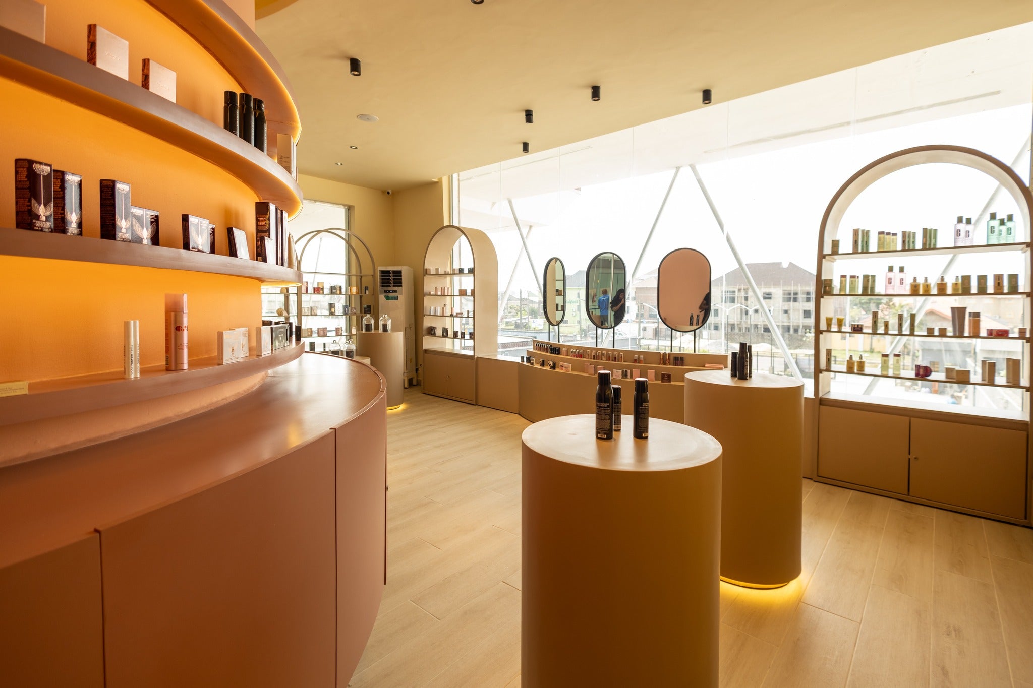 Step into Luxury: A Sensory Journey Through Mirrors Beauty's Lagos Flagship Store