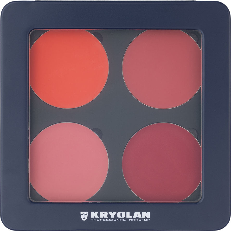 Kryolan Cream Blush Palette 4 Colors