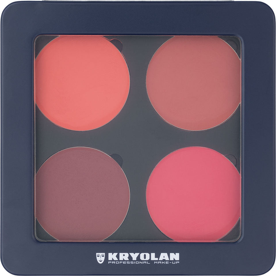 Kryolan Cream Blush Palette 4 Colors