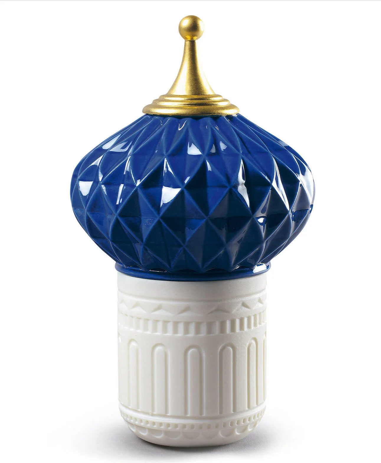 LLadro Blue Spire Candle 1001 Lights - Mirrors Beauty