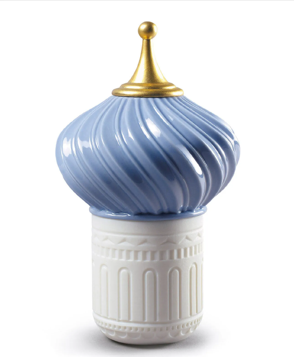 LLadro Mauve Spire Candle 1001 Lights - Mirrors Beauty