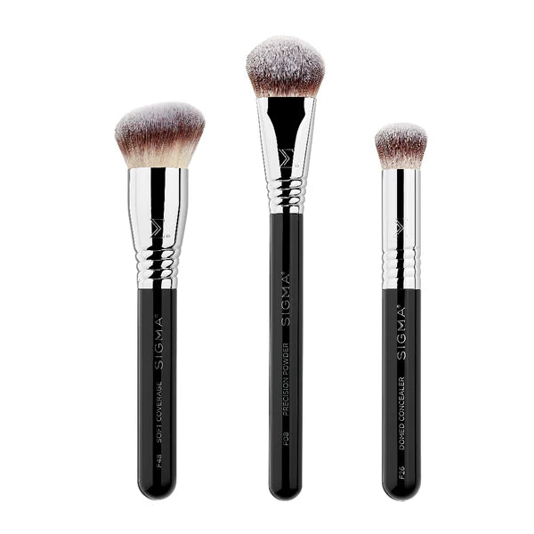 Sigma Beauty Essential Base Brush Set 3 Classic Brushes