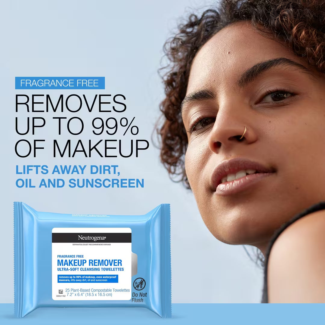 Neutrogena Makeup Remover Cleansing Towelettes Fragrance Free