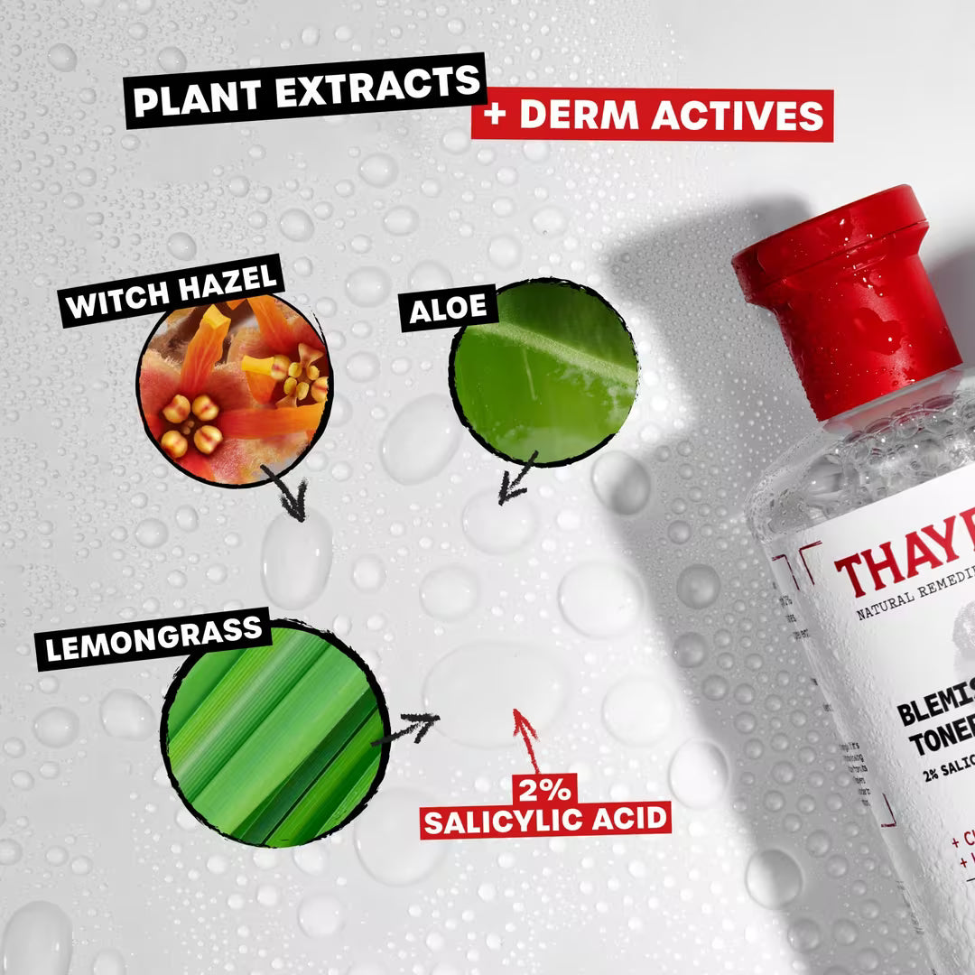 THAYERS Blemish Clearing Toner with 2% Salicylic Acid
