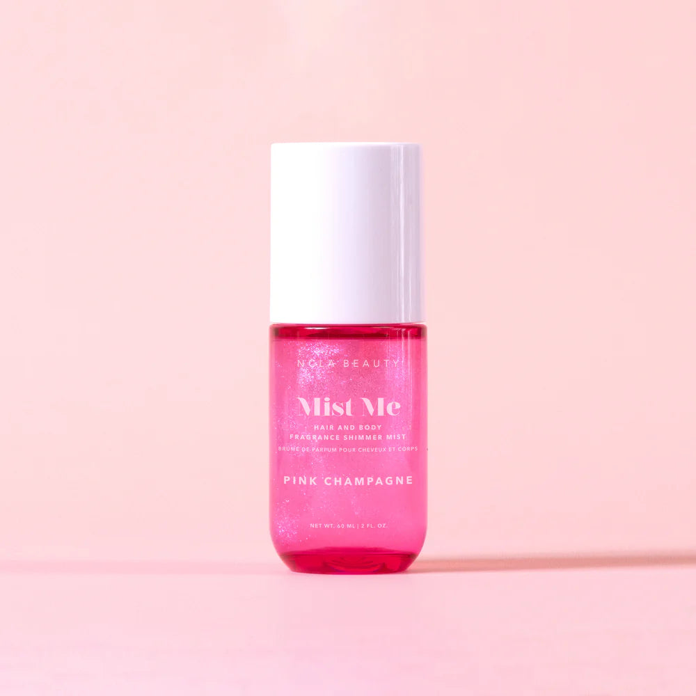 NLCA BEAUTY Mist Me Hair and Body Shimmer Mist Pink Champagne