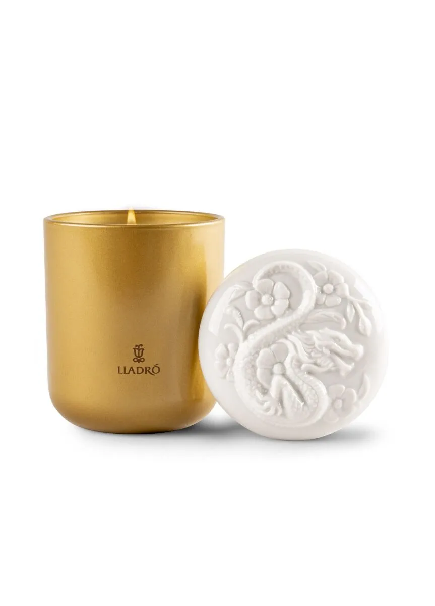 LLadro Dragon candle - Redwood fire - Mirrors Beauty