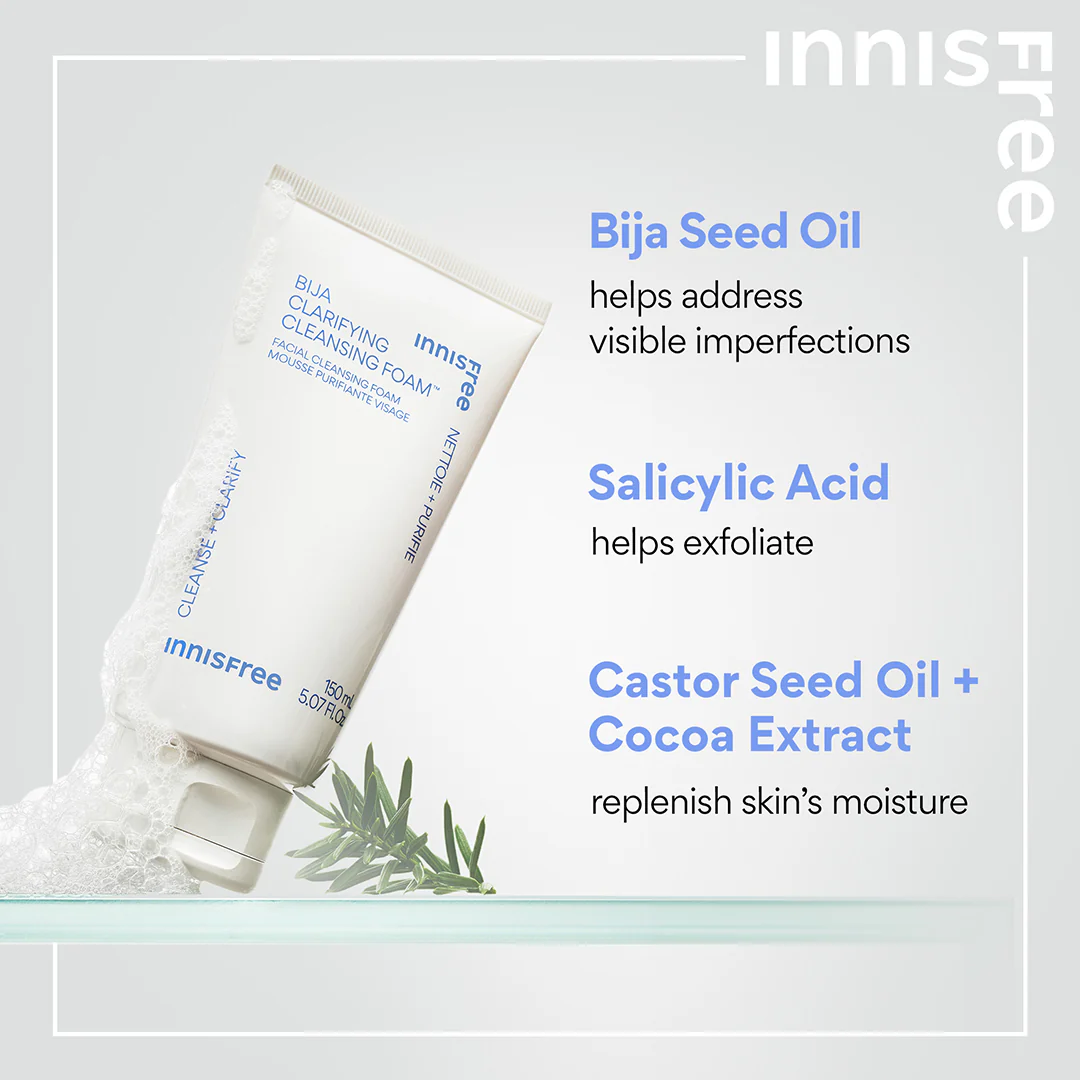 Innisfree Green Tea Amino Hydrating Cleansing Foam