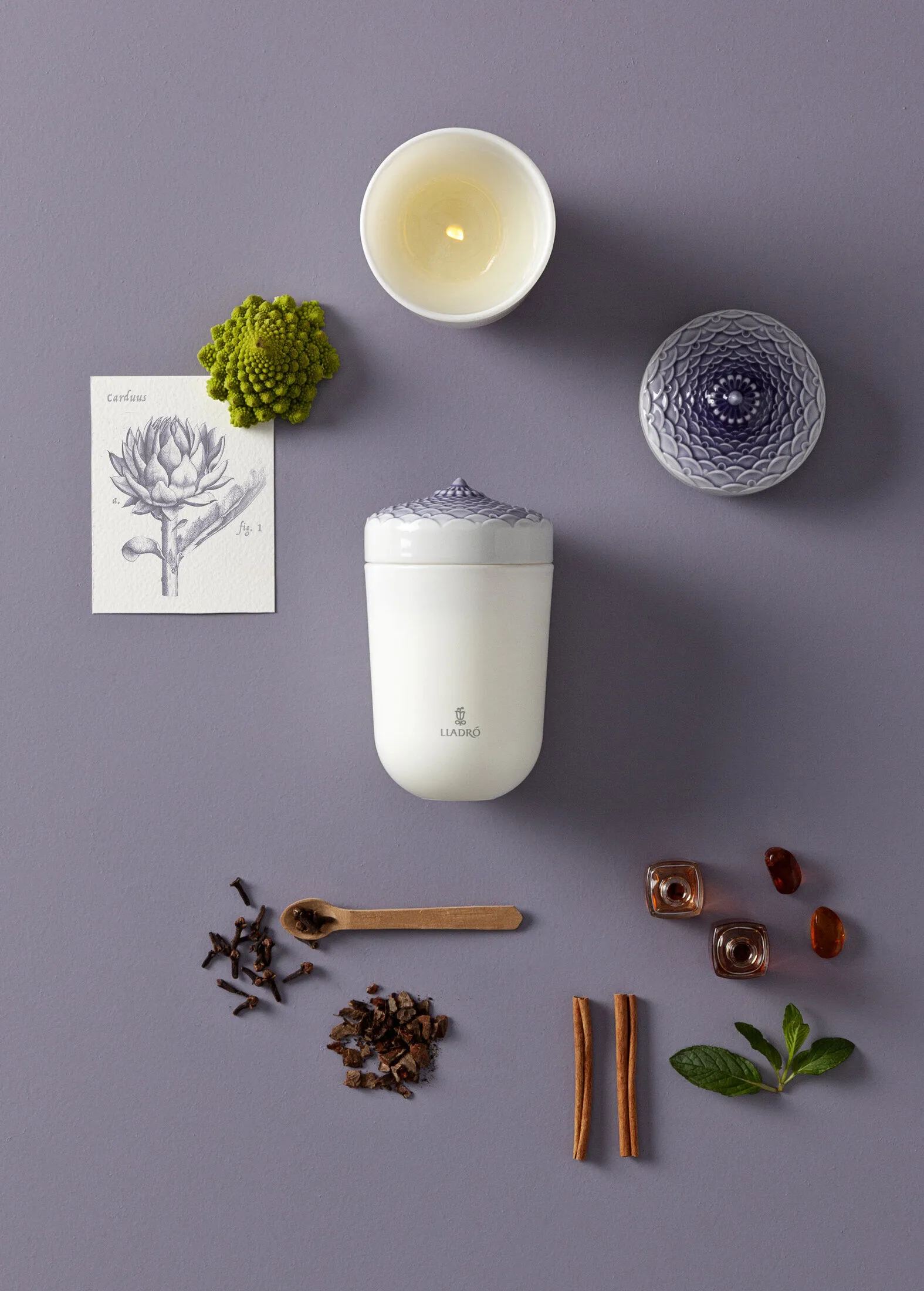 Lladro Echoes of Nature candle-A Secret Orient