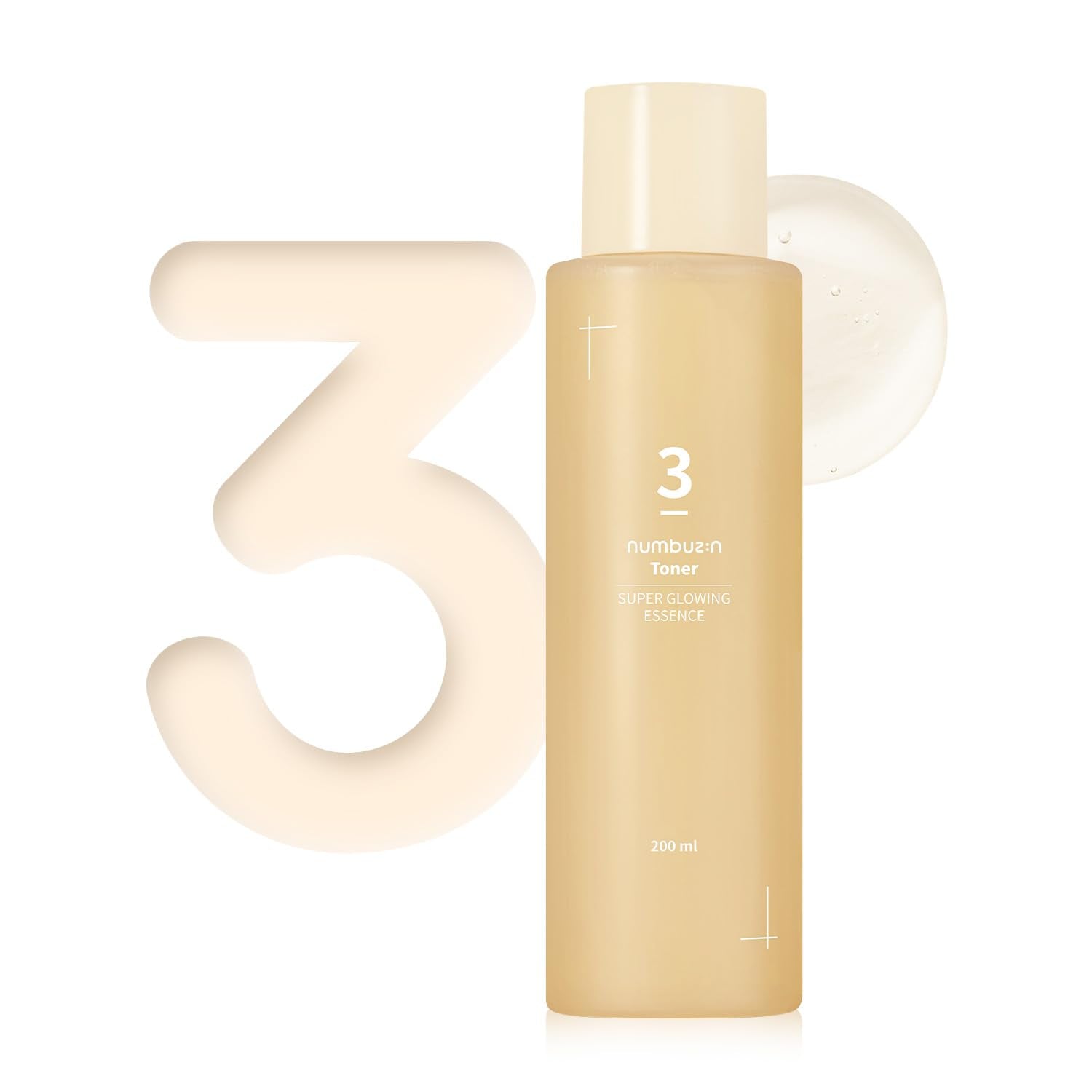 Numbuzin No.3 Super Glowing Essence Toner - Mirrors Beauty