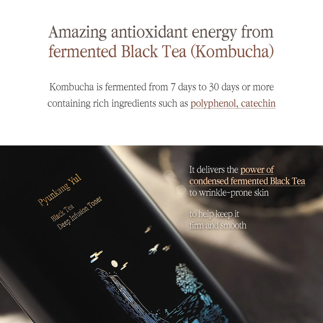 Pyunkang yul Black Tea Deep Infusion Toner