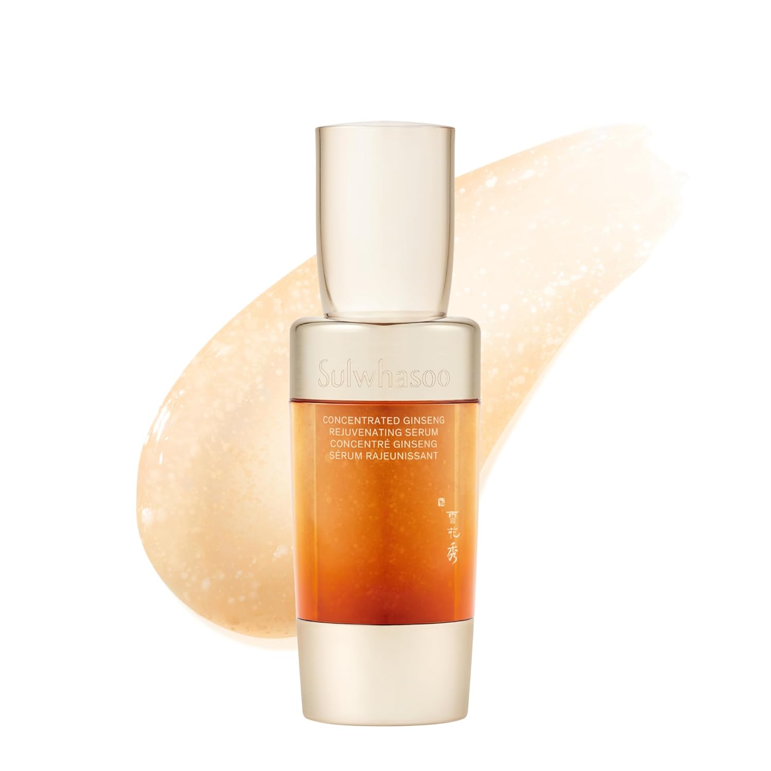 Sulwhasoo Concentrated Ginseng Rejuvenating Serum- Ginseng & Peptide Anti-Aging Serum with Niacinamide, Retinol, Vitamin B5 & Hyaluronic Acid for Wrinkles & Hydration - Mirrors Beauty