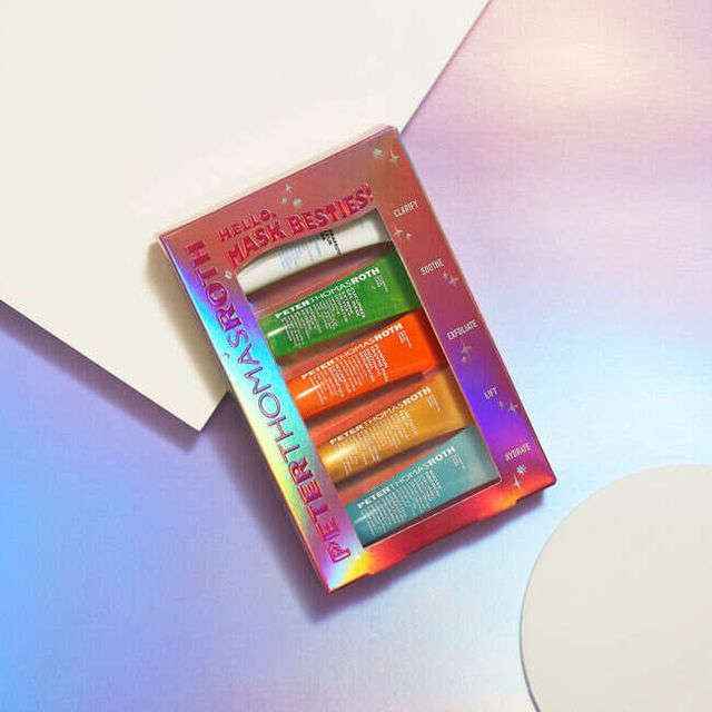 Peter Thomas Roth Hello Mask Besties 5Pc Mask Kit Pumpkin Enzyme Mask, 1 Water Drench Hyaluronic Cloud Mask, 1 24K Gold Mask Pure Luxury Lift + Firm, 1 Therapeutic Sulfur Mask, 1 Cucumber Gel Mask Extreme Detox Hydrator