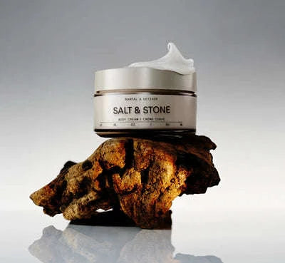Salt & Stone Body Cream Santal & Vetiver Mirrors Beauty