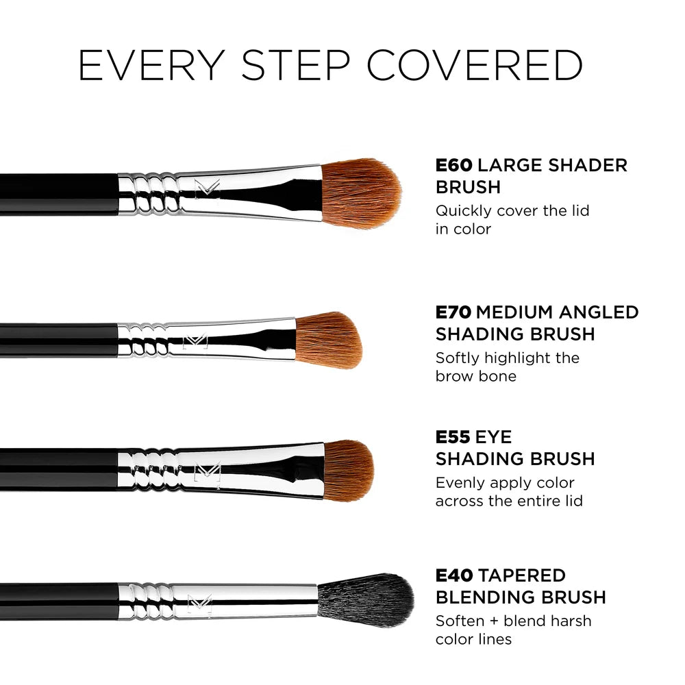 SIGMA Basic Eye Brush Set 7 Classic Eye Brushes