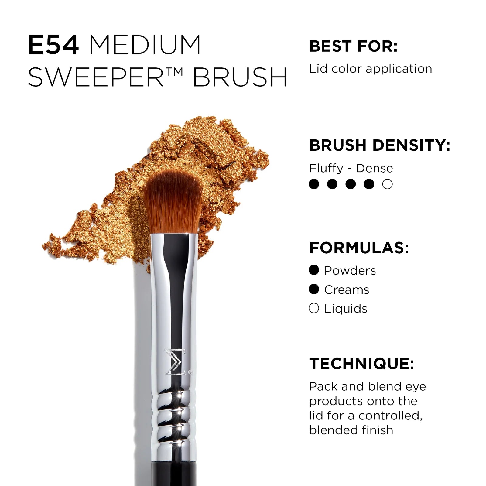 Sigma E54 Medium Sweeper™ Brush