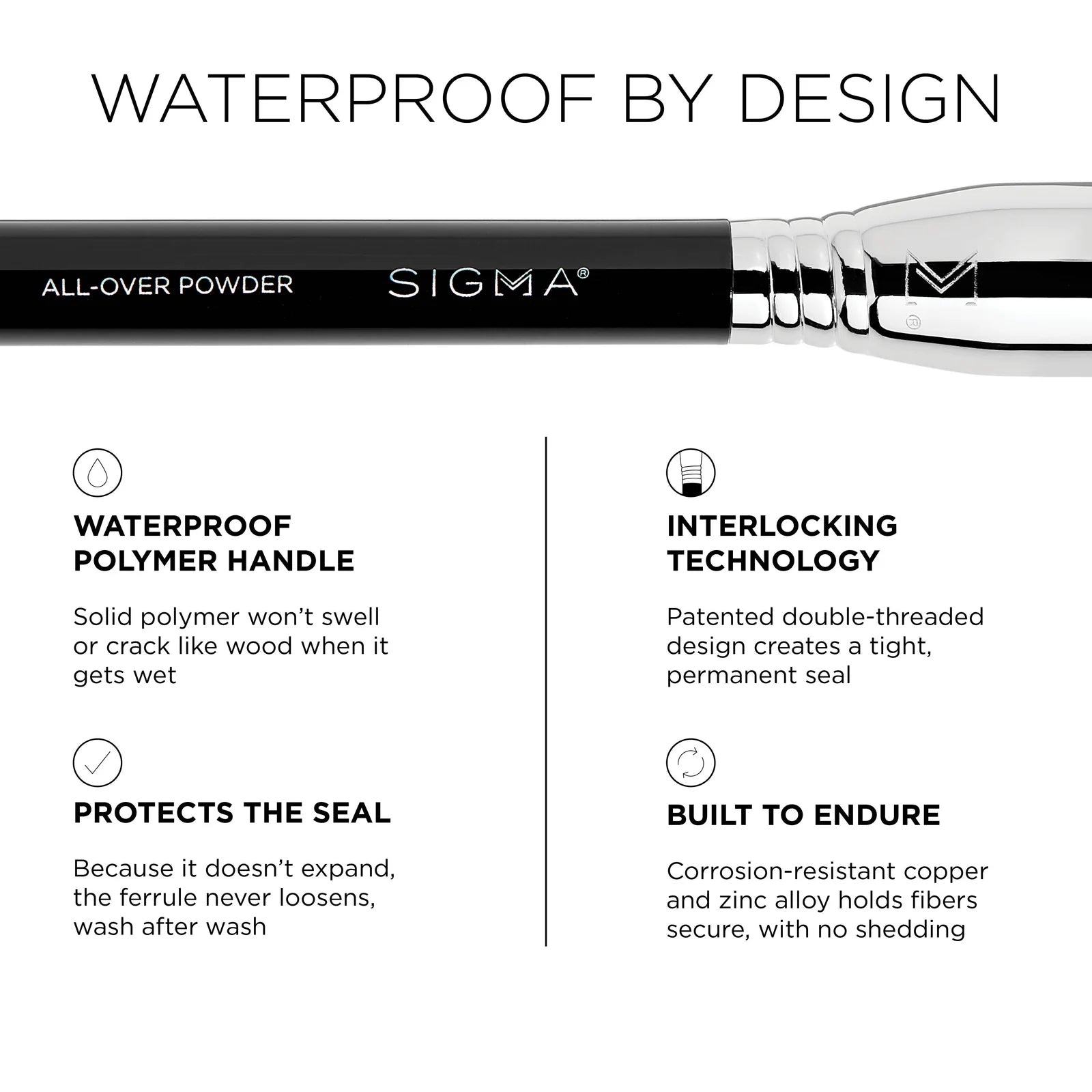 Sigma F24 All-Over Powder™ Brush