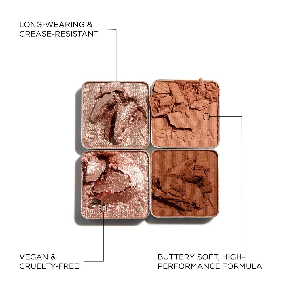 SIGMA Peach Pie Eyeshadow Quad