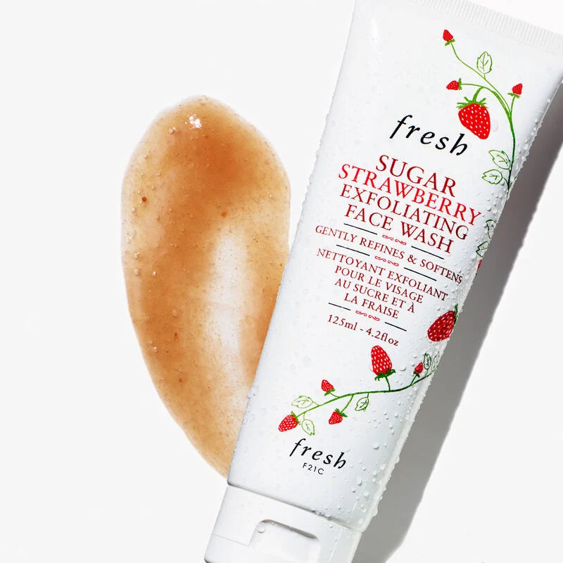 FRESH Sugar Strawberry Exfoliating Face Wash - Mirrors Beauty