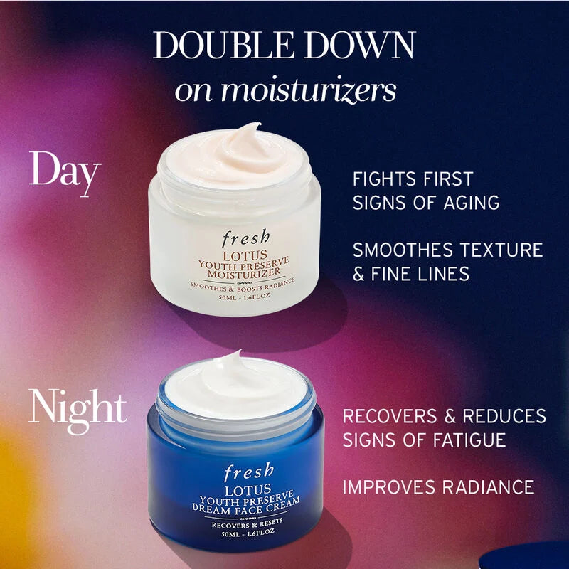 FRESH Lotus Youth Preserve Dream Face Cream - Mirrors Beauty