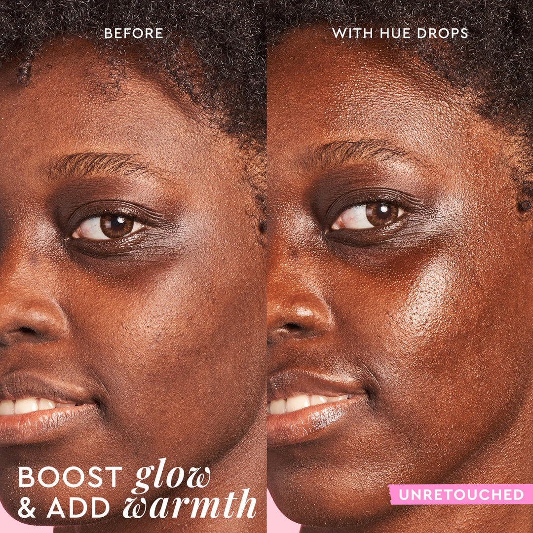 Glow recipe watermelon glow niacinamide hue drops sun glow