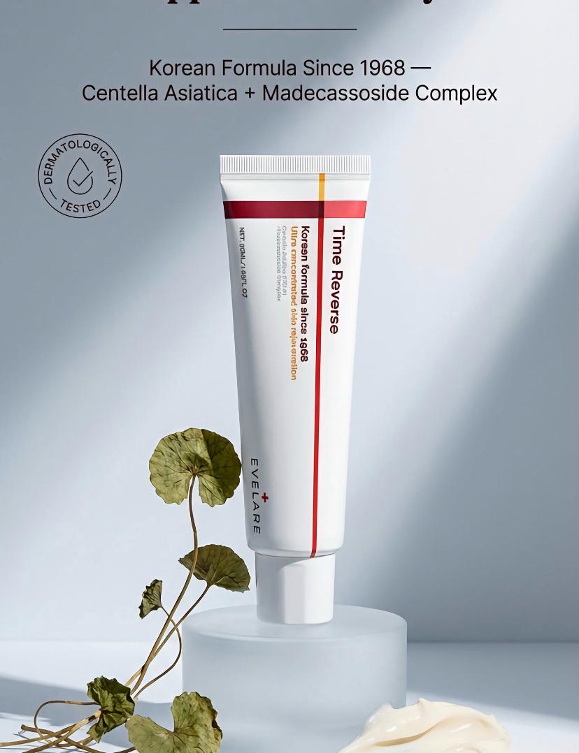Evelare Time Reverse Cream Mirrors Beauty
