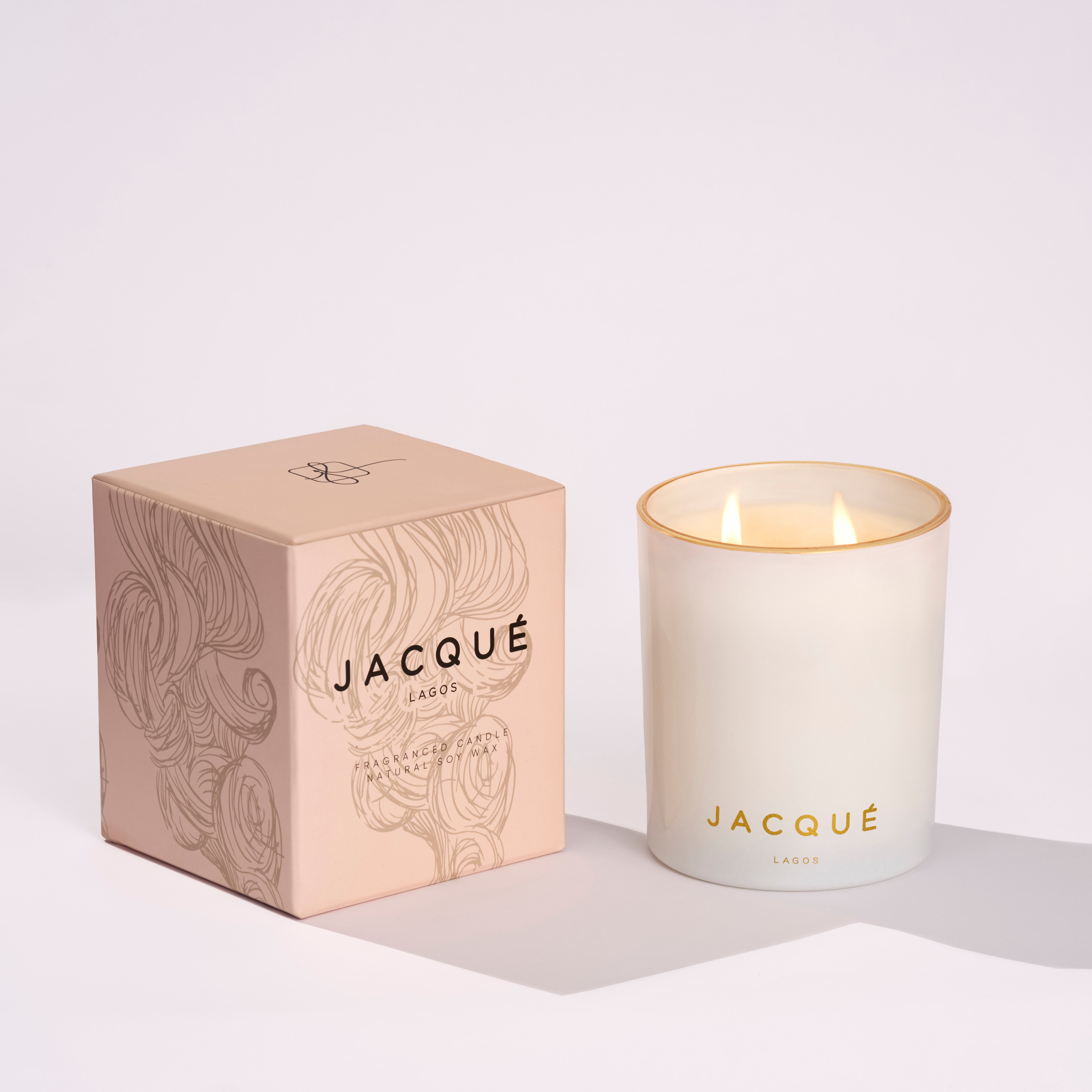 Jacque Scented Candles Vanilla Woods