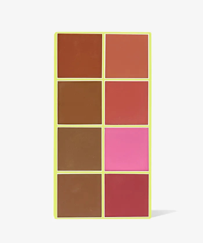 Made By Mitchell Curve Case Pressed  Powder Pallete