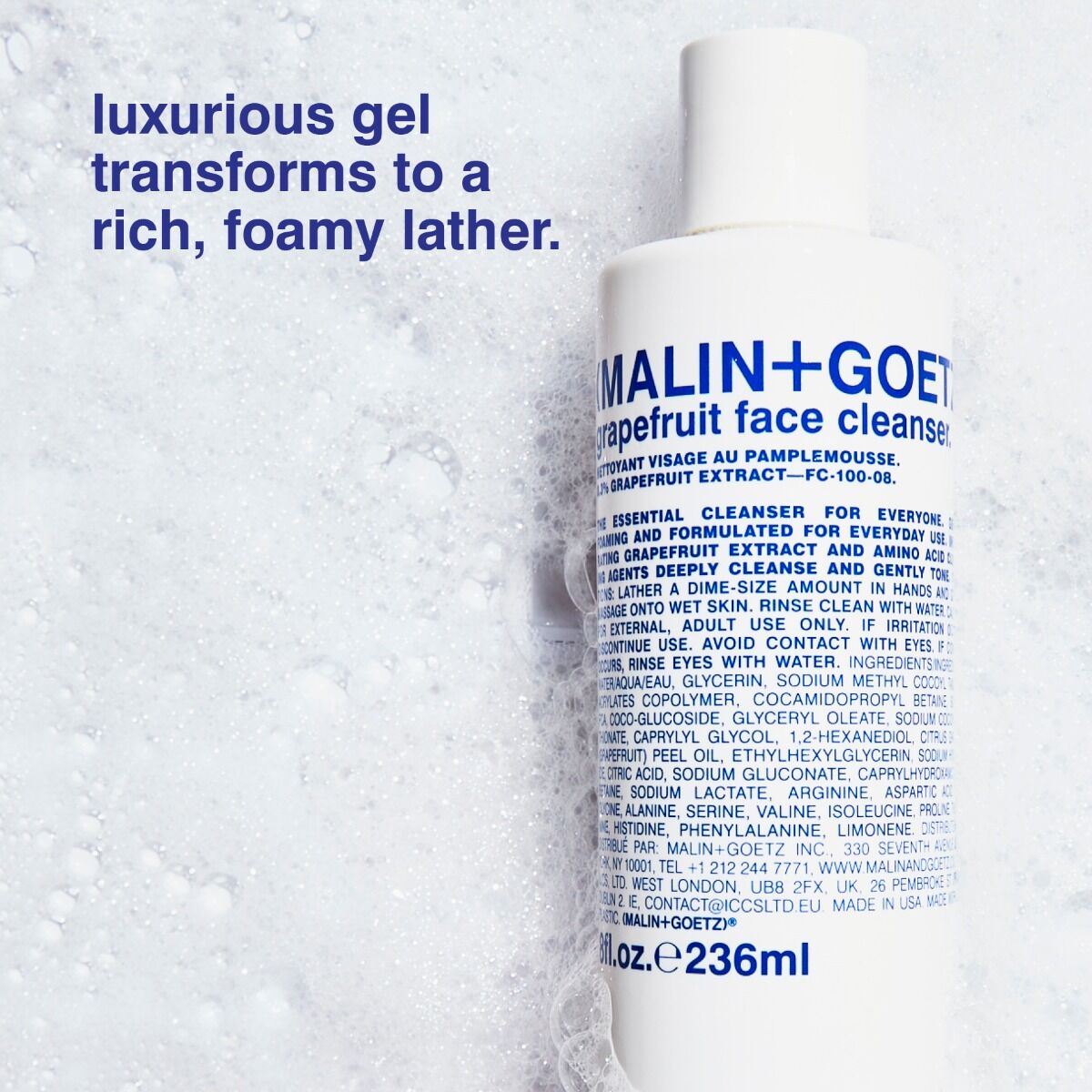 Malin + Goetz Grapefruit Face Cleanser